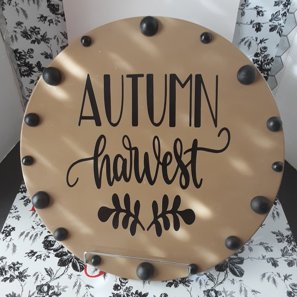Autumn/Fall 🍂 Lazy Susan holiday decor